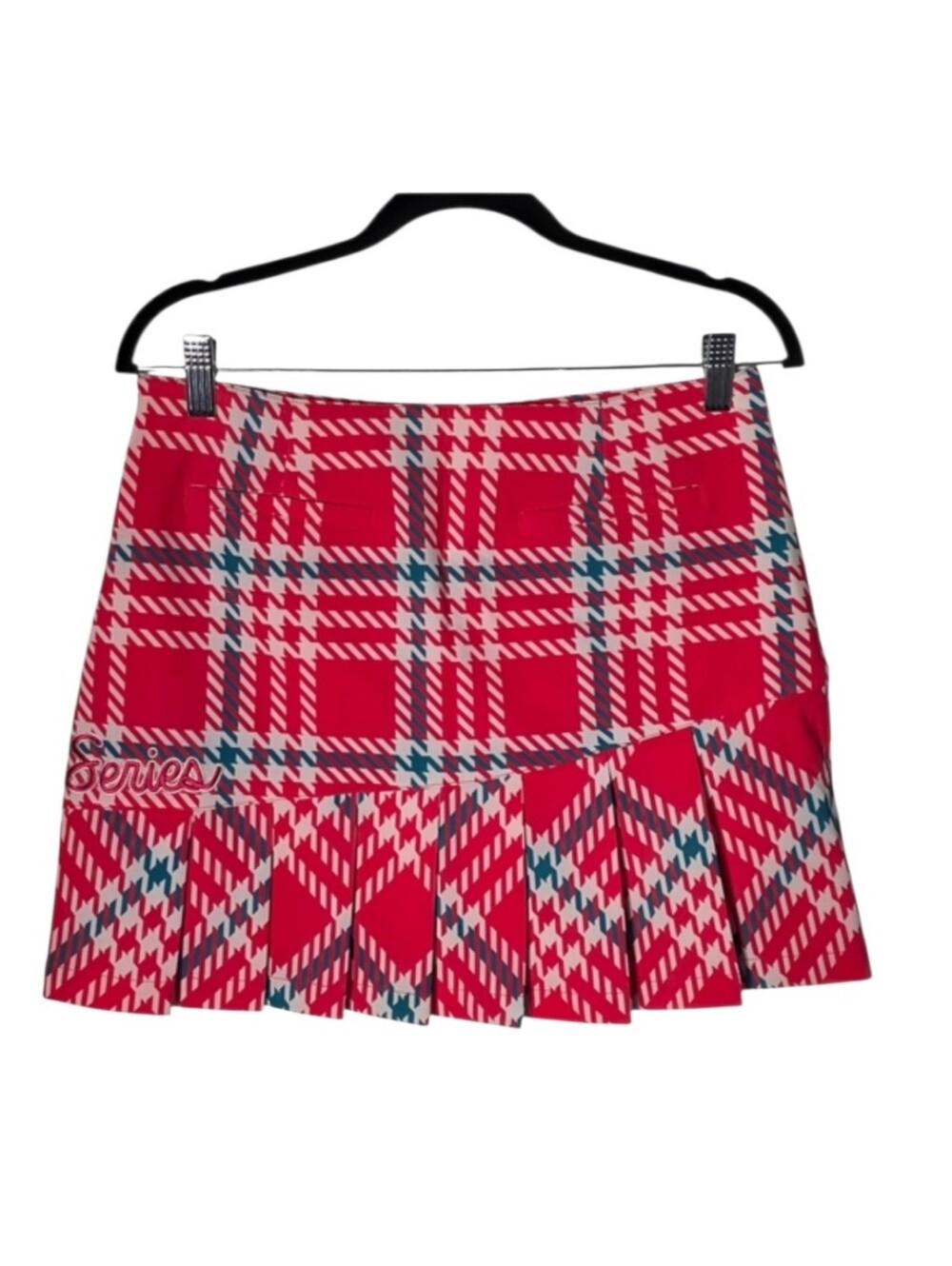 LPGA Pink Houndstooth Water-Repellent Golf Skort Size XS NWT